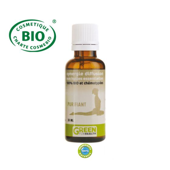 Synergie Purifiante Bio Ml Aux Huiles Essentielles Green For Health