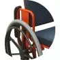 Fauteuil roulant Hidemar H15 roues arrière 600mm