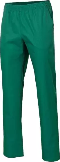 Pantalon médical mixte polyester/coton (vert)