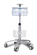 Pied à roulettes et plateau pour cardiotocographe Comen C11