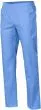 Pantalon médical mixte polyester/coton (bleu)