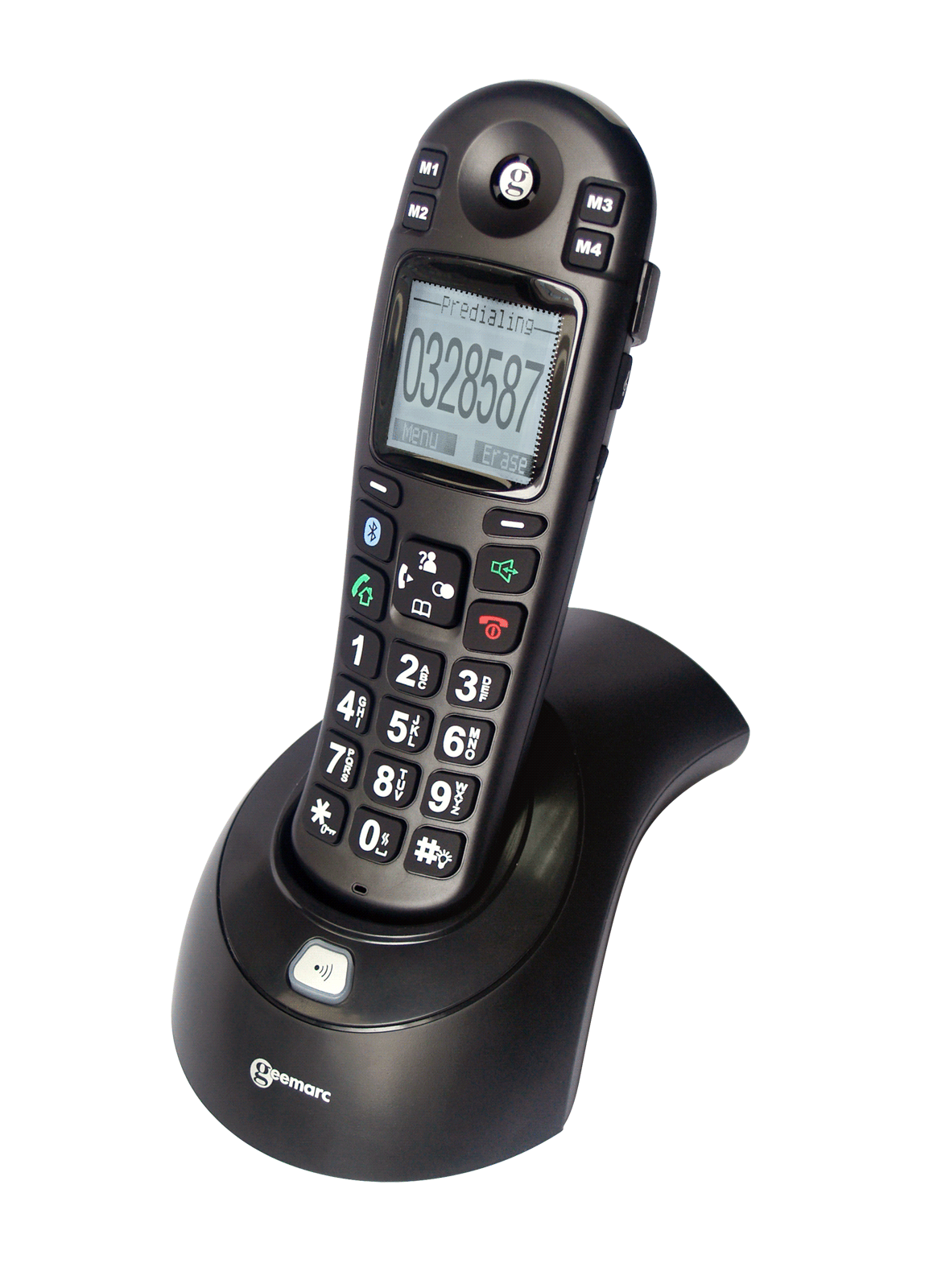 Téléphone fixe sans fil Geemarc base ou satellite GAP