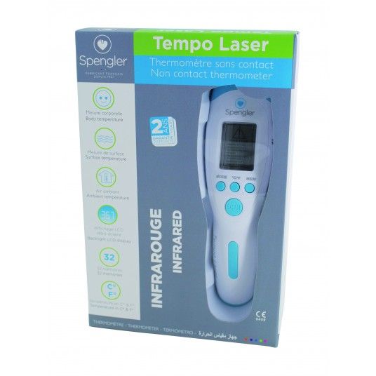 Thermomètre laser IR , pour température corporelle