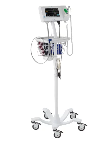 Chariot à roulettes pour moniteur patient multiparamétrique Welch Allyn CSM 7100