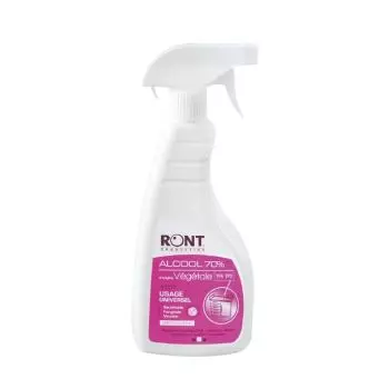 Spray désinfectant à usage universel Ront - Alcool 70% d'origine végétal