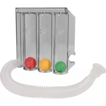 Spiromètre incitatif d'entraînement Respiprogram Triflo 2