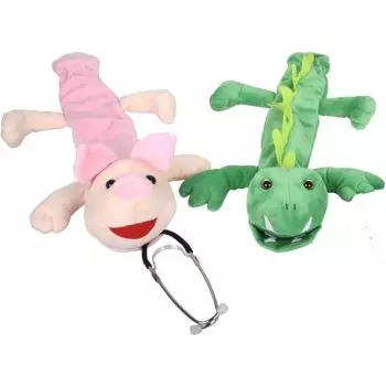 Peluche cache stéthoscope