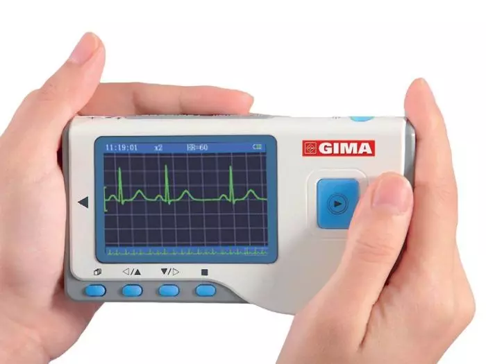 Electrocardiographe ECG de poche Gima Cardio-B Bluetooth + logiciel