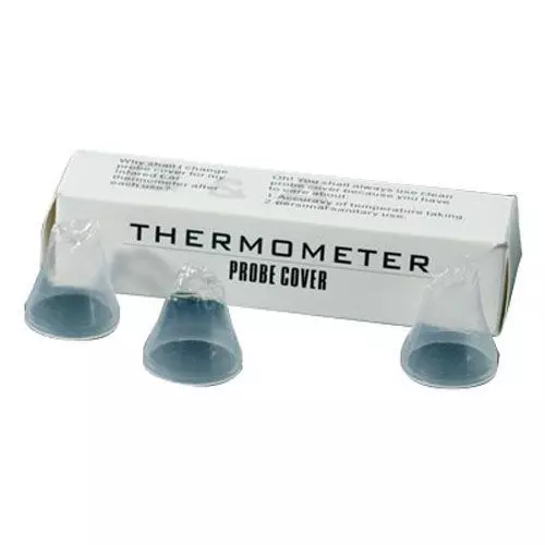 100 Pcs Embout pour Thermometre Braun, pour Thermomètre Auriculaire