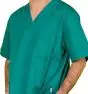 Tunique médicale mixte polyester/coton (vert)