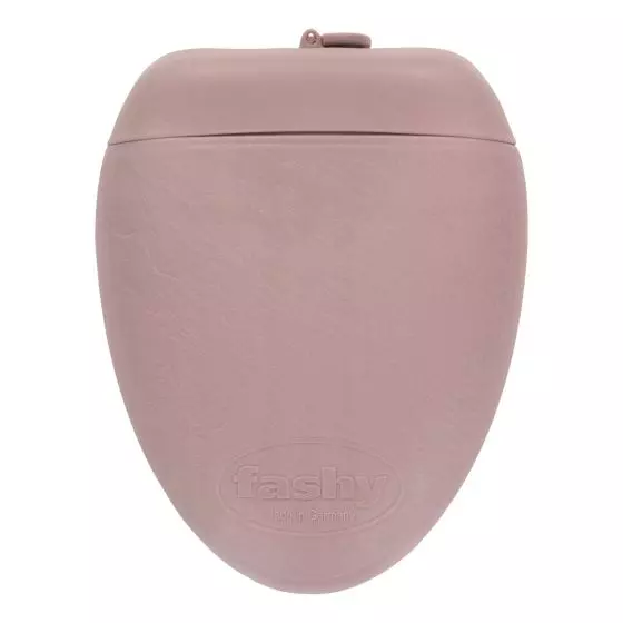 Bouillotte à eau thermoplastique Fashy stone edition rose