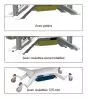 Divan d'examen mixte électrique Promotal iDuolys (3 moteurs)