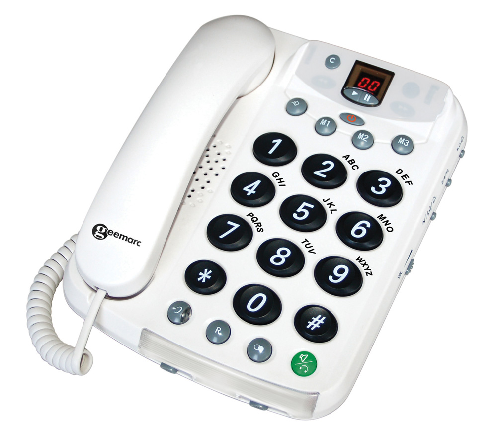Téléphone filaire et sans fil avec répondeur intégré Doro Comfort 4005